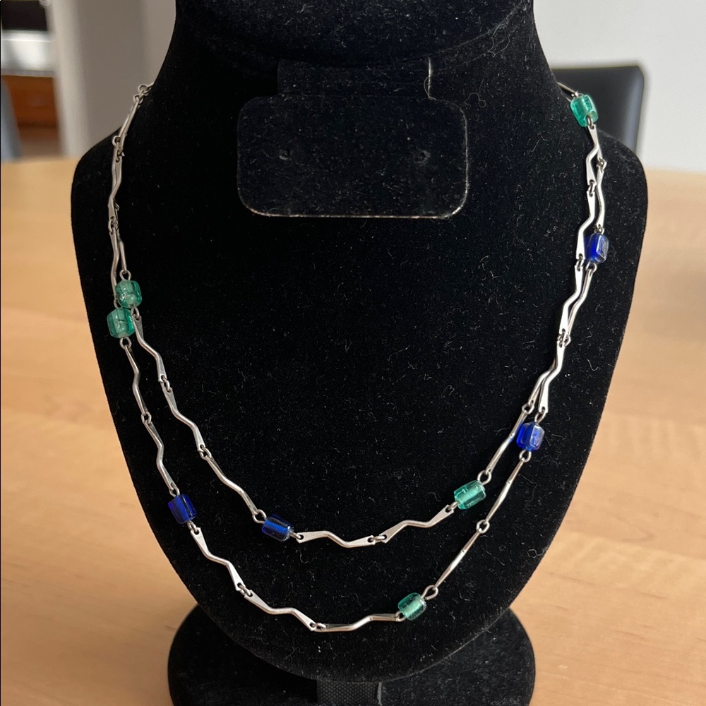 THE LIMITED Necklace with Glass Beads
